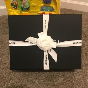 Authentic Chanel Magnetic Box 12.5”x 4 5/8”x9 3/8”